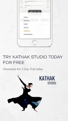 Kathak Studio android App screenshot 2